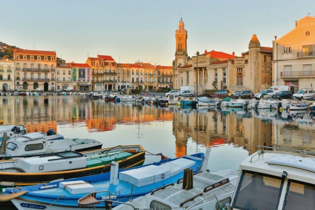 La Venise Du Languedoc Sete,Terrasse,Mer,Cosy Ngoại thất bức ảnh